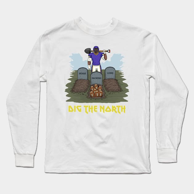 Dig The North Long Sleeve T-Shirt by QuicksilverTech